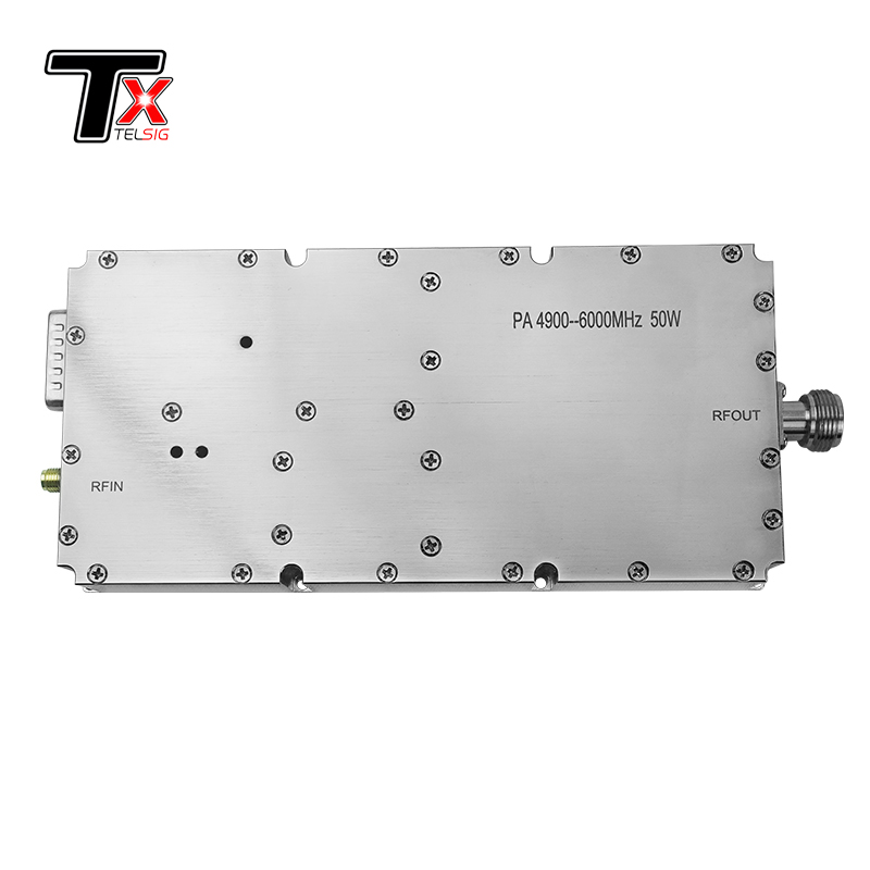 Plataus dažnių diapazono 50 W trukdymo modulis