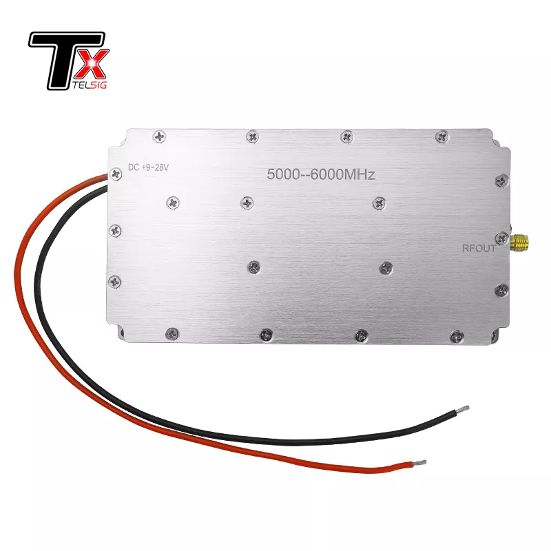 5000-6000 MHz signalo slopinimo modulis